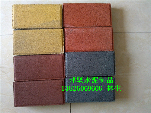惠州环保彩砖用途特点介绍